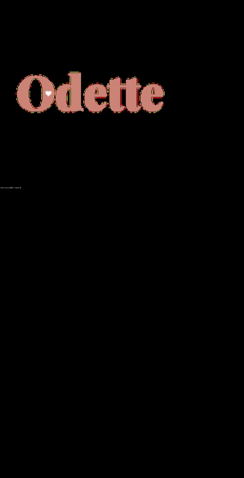 odette-store.com shopify website screenshot