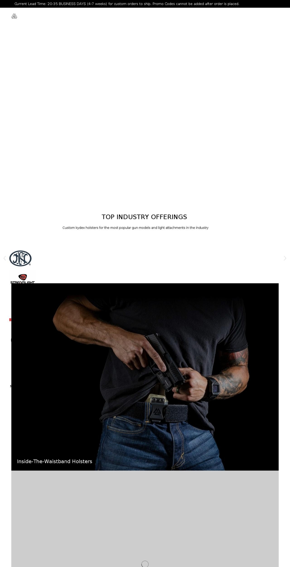 odinholsters.com shopify website screenshot