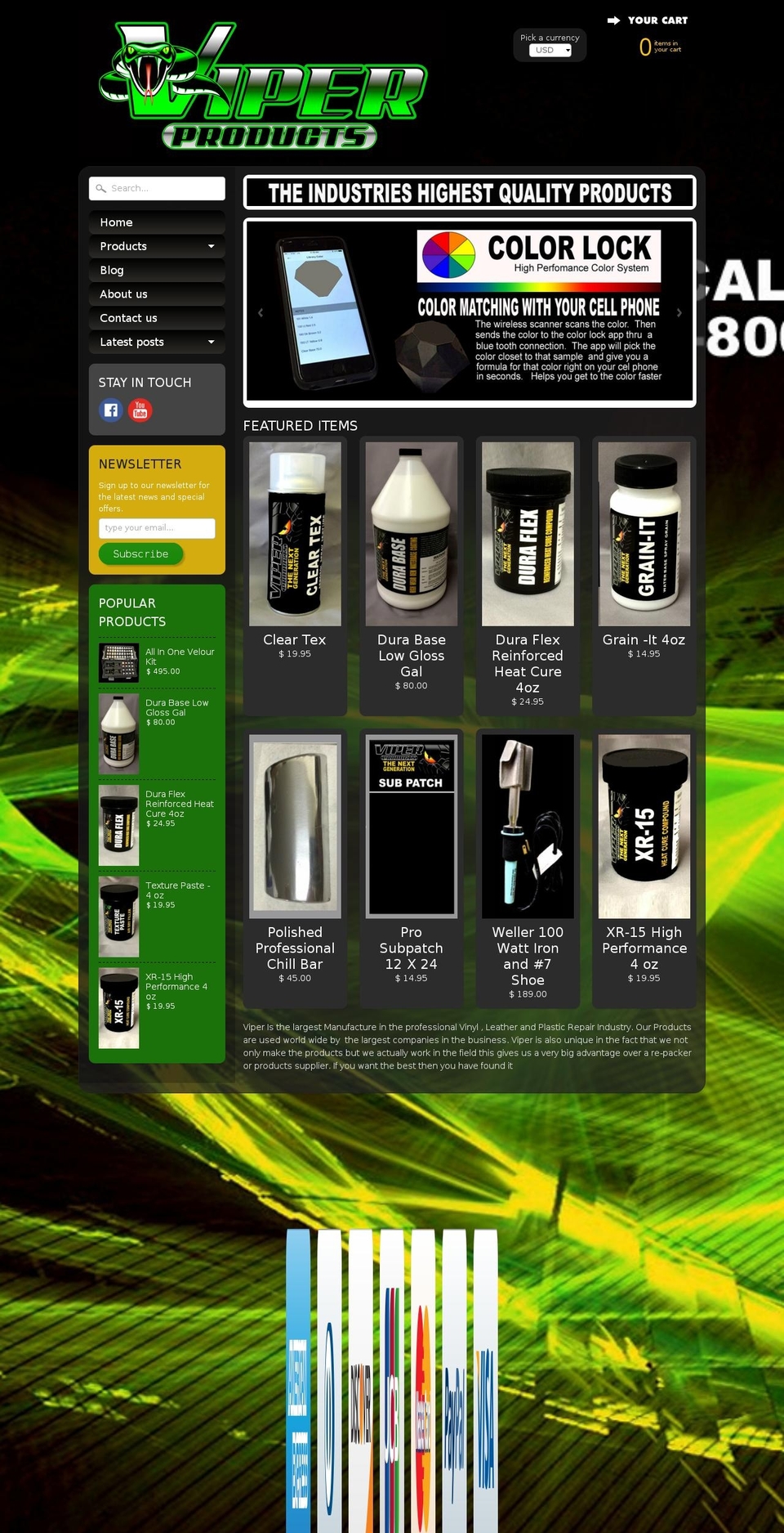 odorwizard.com shopify website screenshot