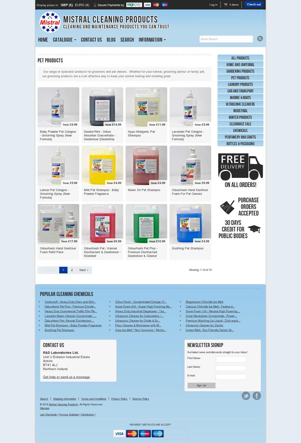 Christmas 2014 Shopify theme site example odourfreshpets.com