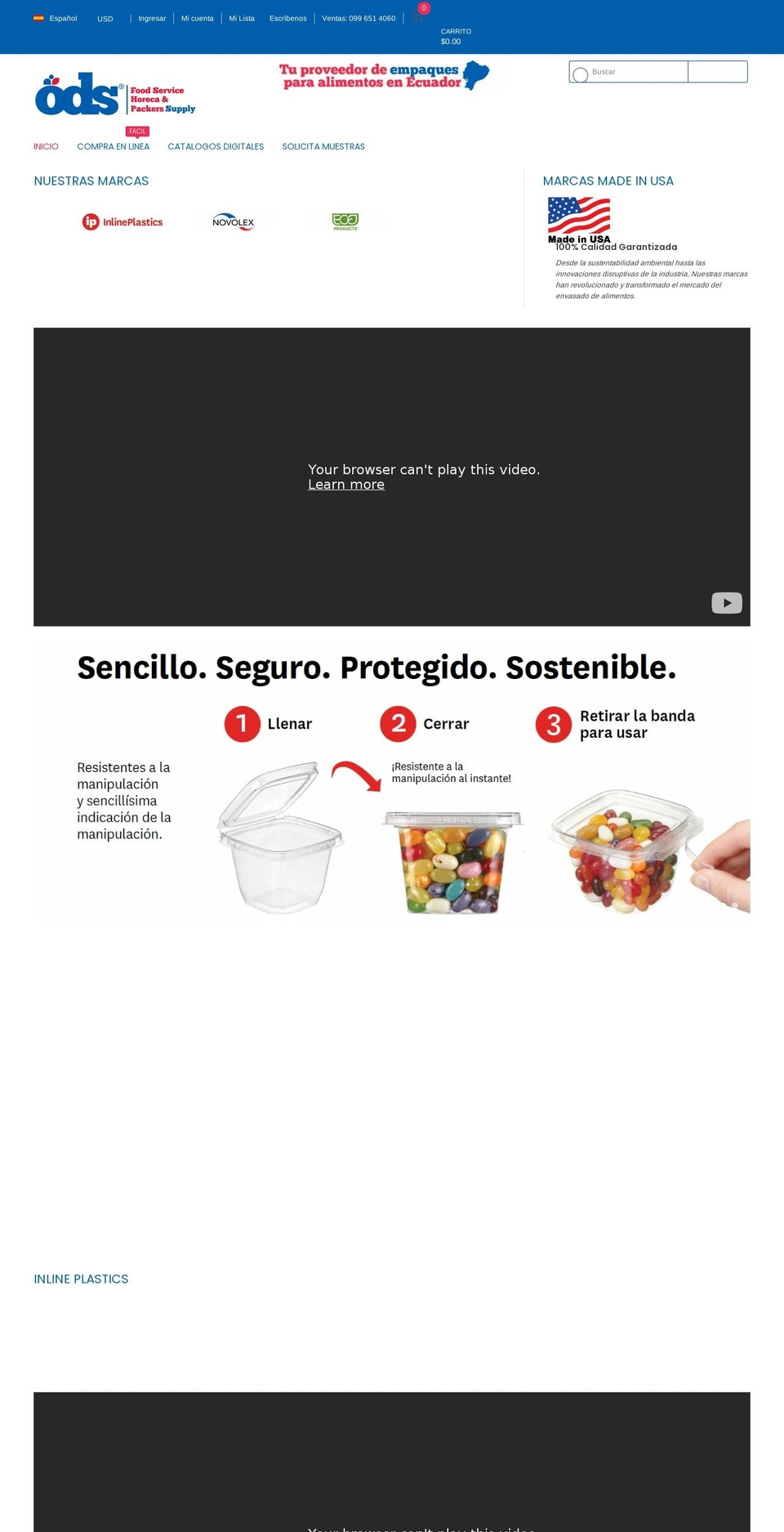 Petica--sections-ready Shopify theme site example ods-corp.com