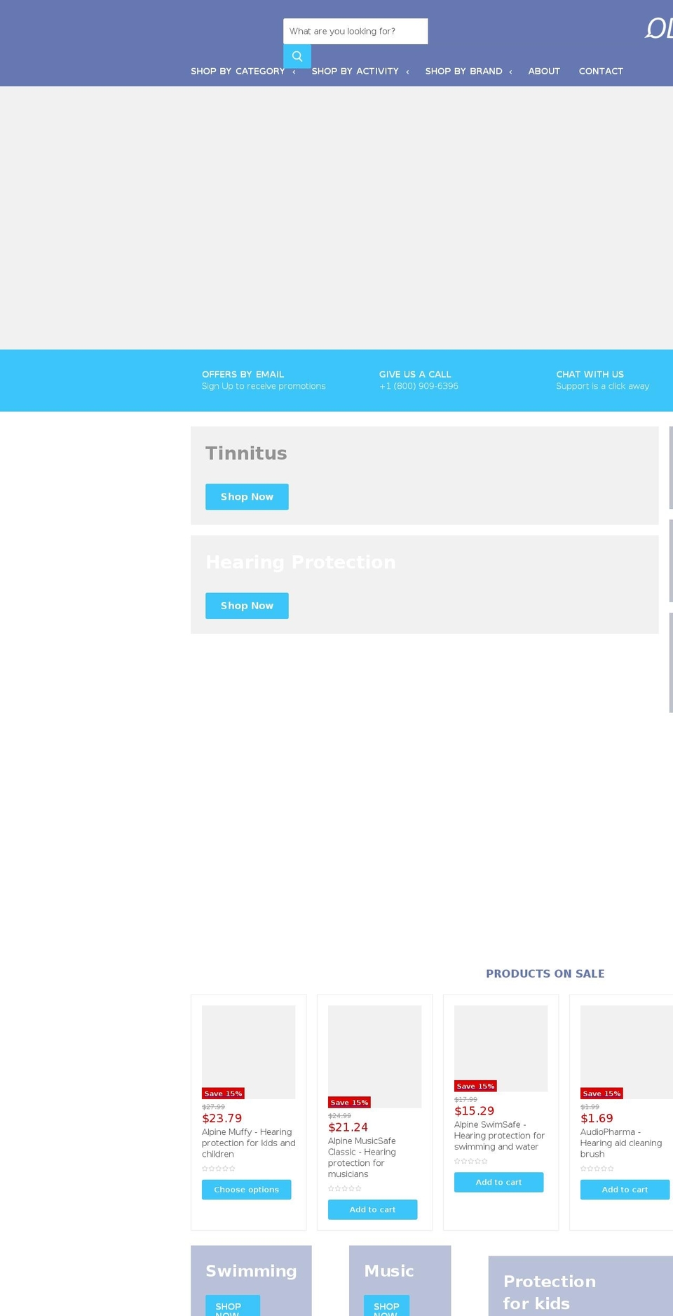 odyoshop.com — Shopify storefront screenshot