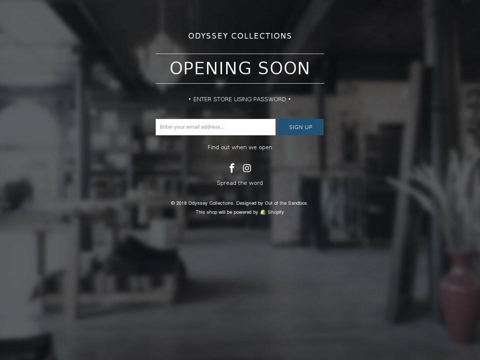Turbo-portland Shopify theme site example odysseycollections.com
