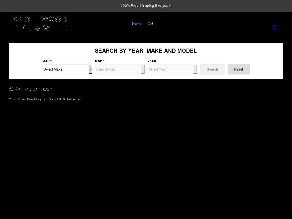 oemtakeoff.com shopify website screenshot