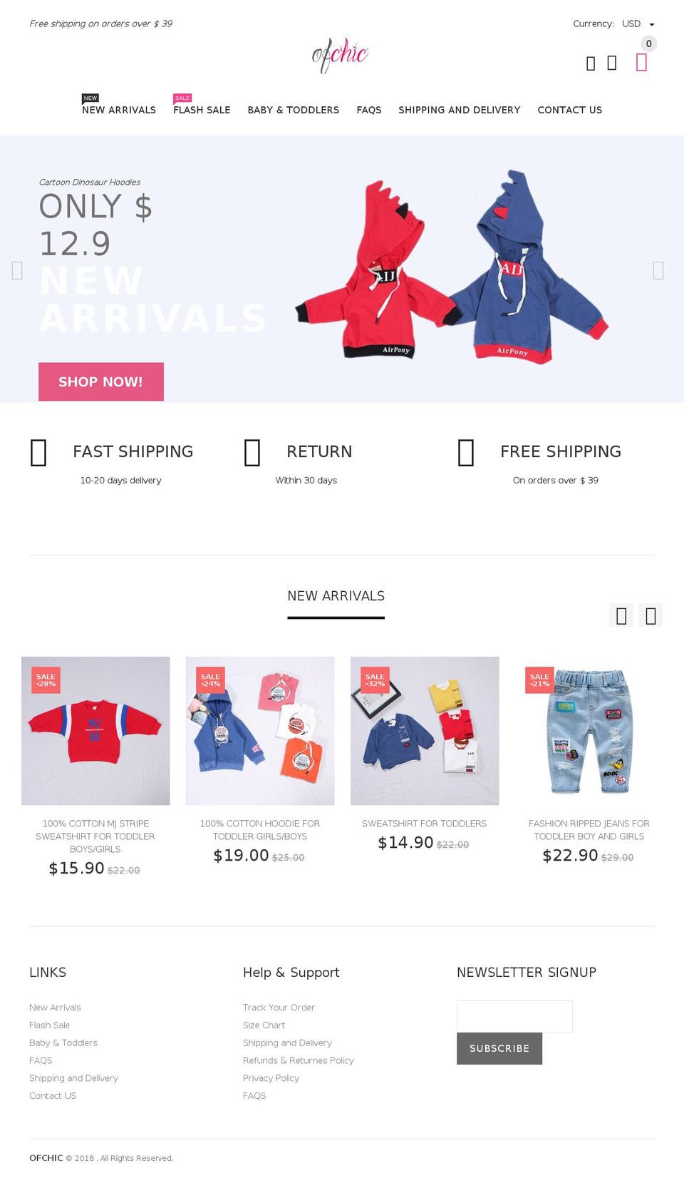 install-01 Shopify theme site example ofchic.com