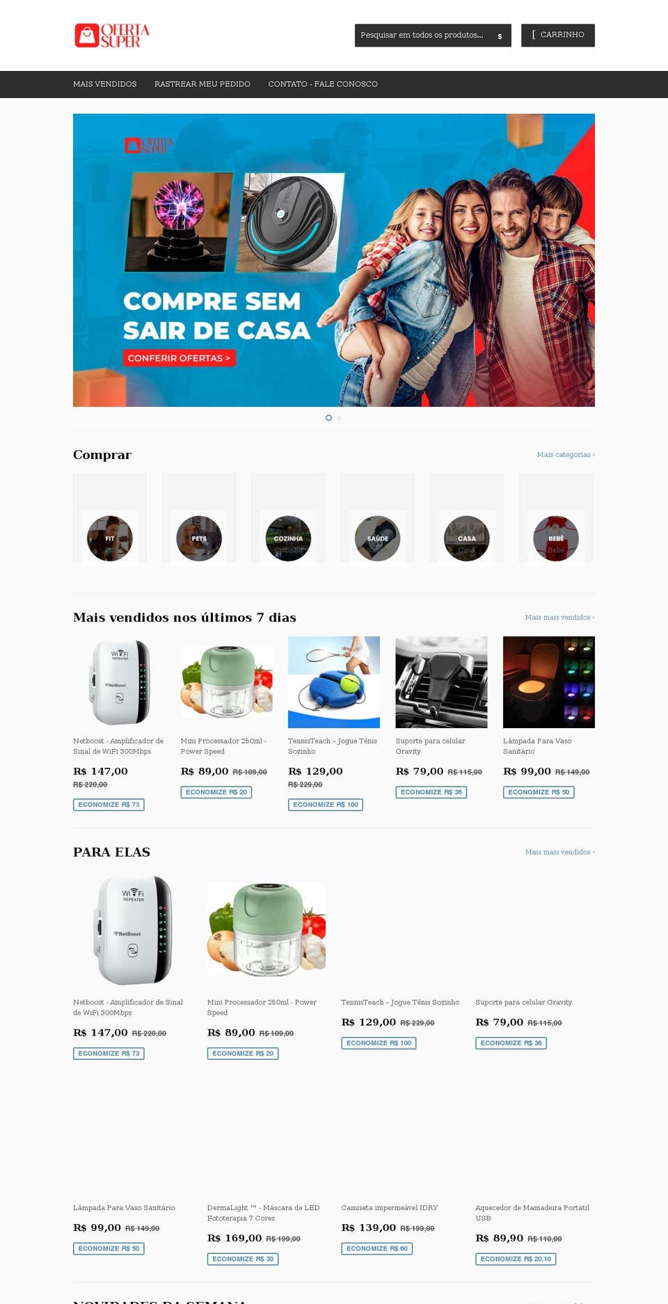 oferta-super.com shopify website screenshot