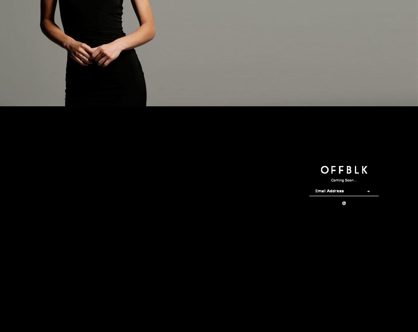 offblk.com — Shopify storefront screenshot