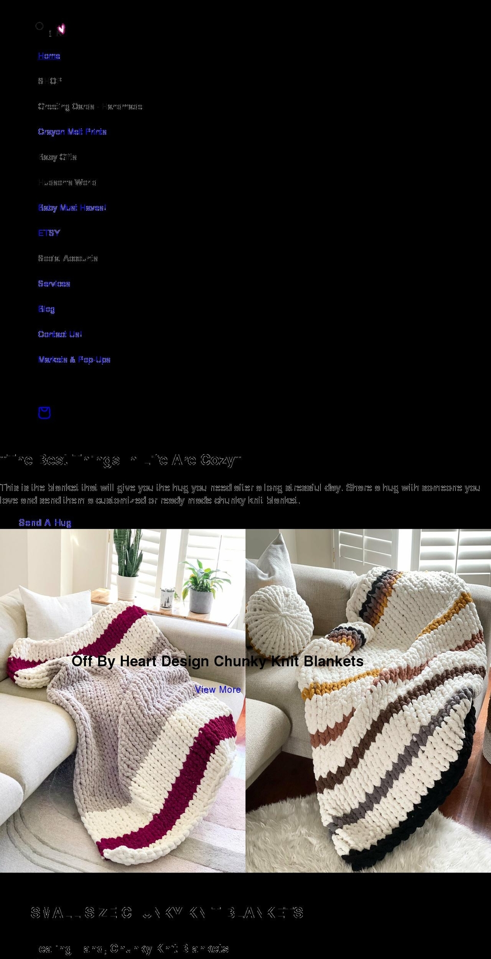 offbyheart.ca shopify website screenshot