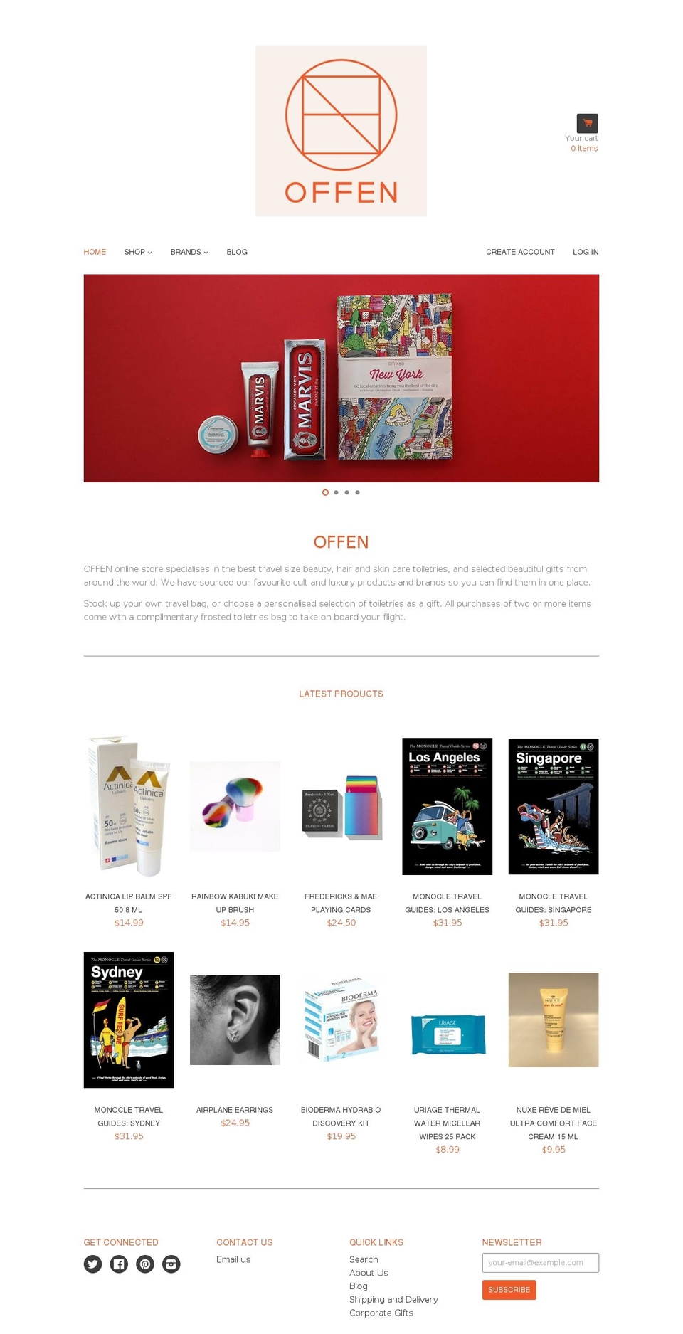 offenstore.com shopify website screenshot