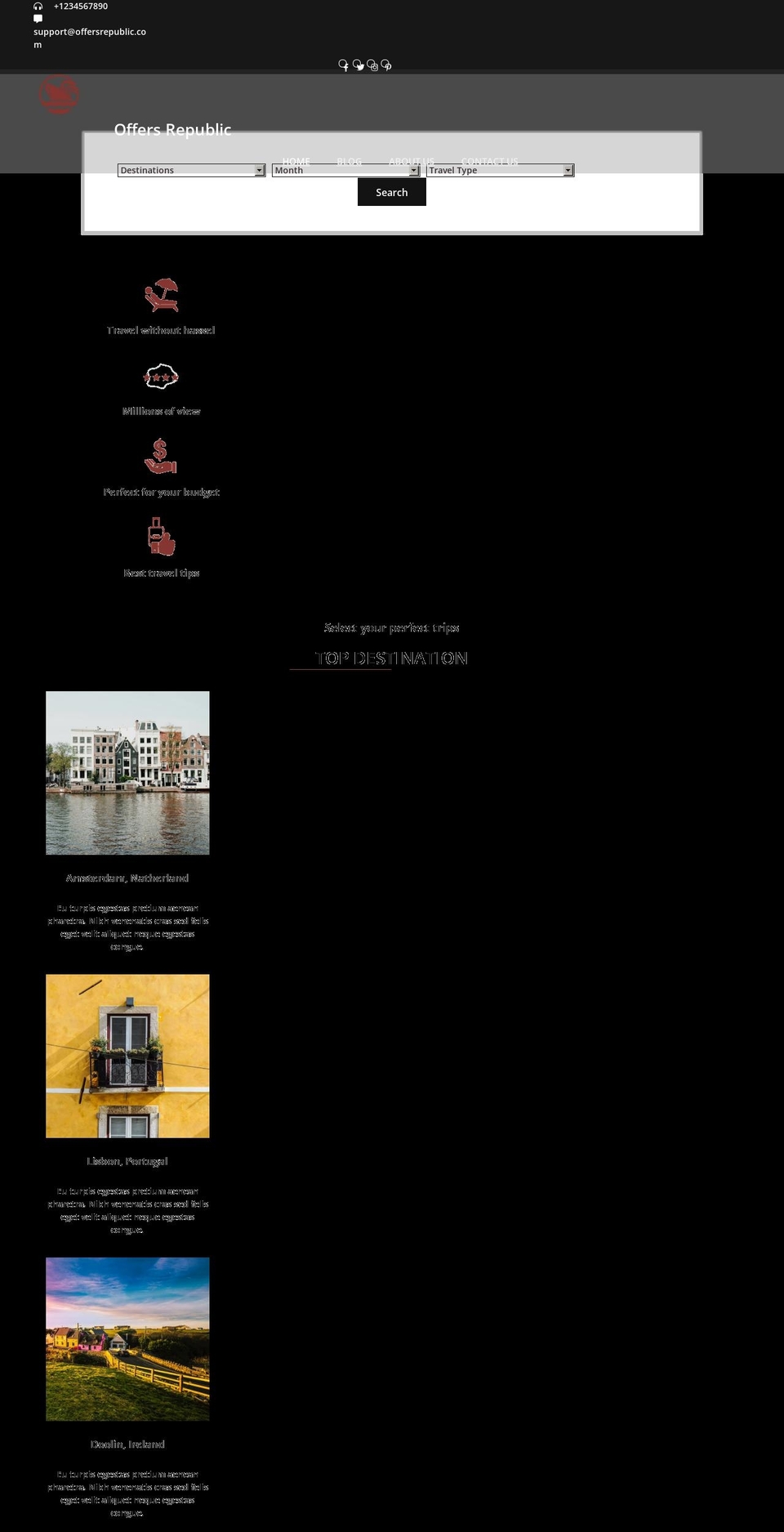 offersrepublic.com — Shopify storefront screenshot