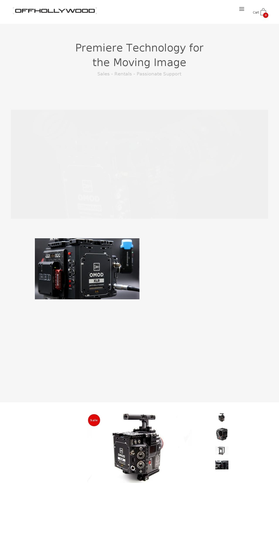 offhollywooddigital.com shopify website screenshot