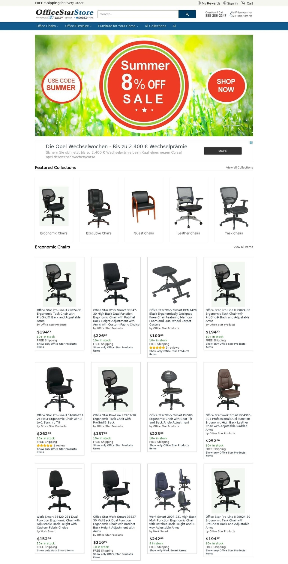 meyda-export Shopify theme site example officestarstore.com