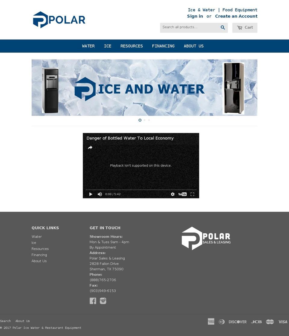 Polar Sales \u0026 Leasing BOLD 8\/20\/2015 Shopify theme site example officewatersolutions.com