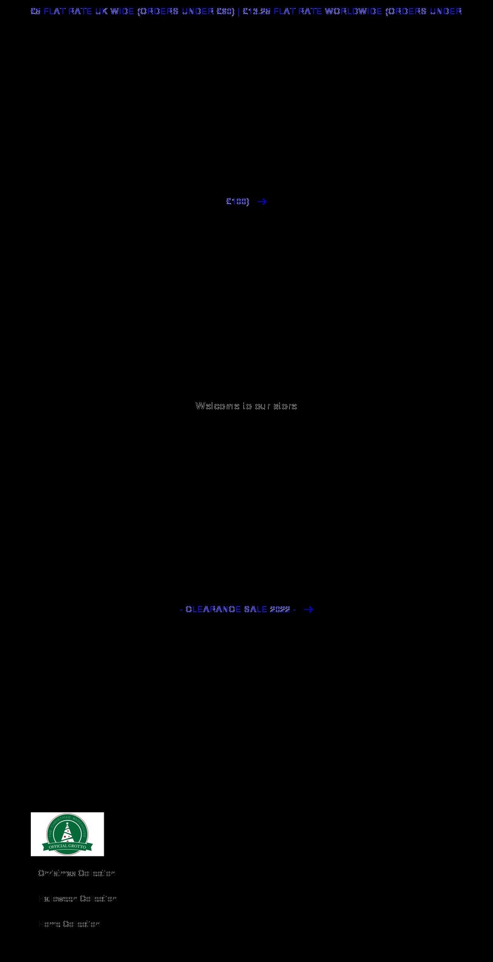 official-grotto.com shopify website screenshot