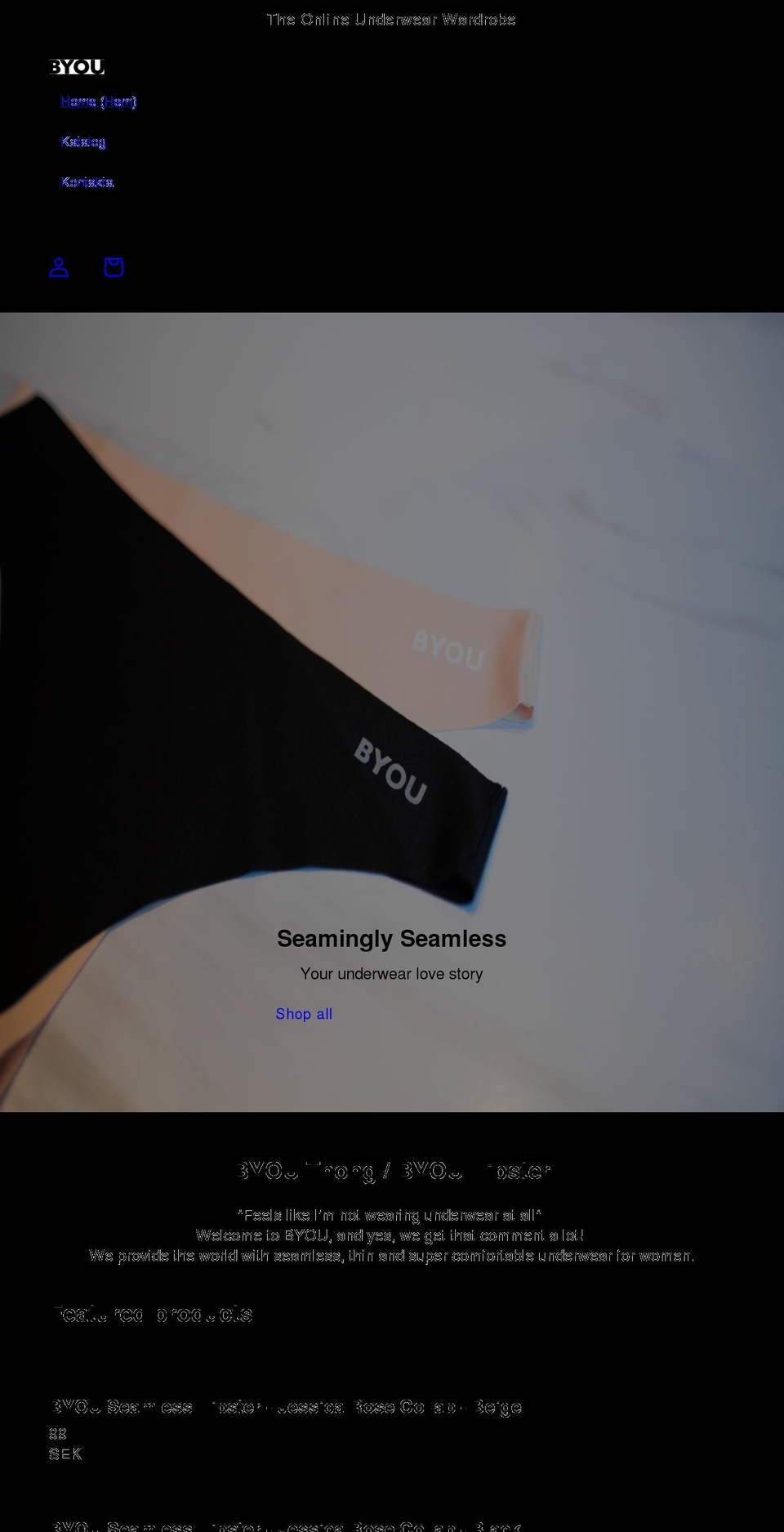 officialbyou.com shopify website screenshot