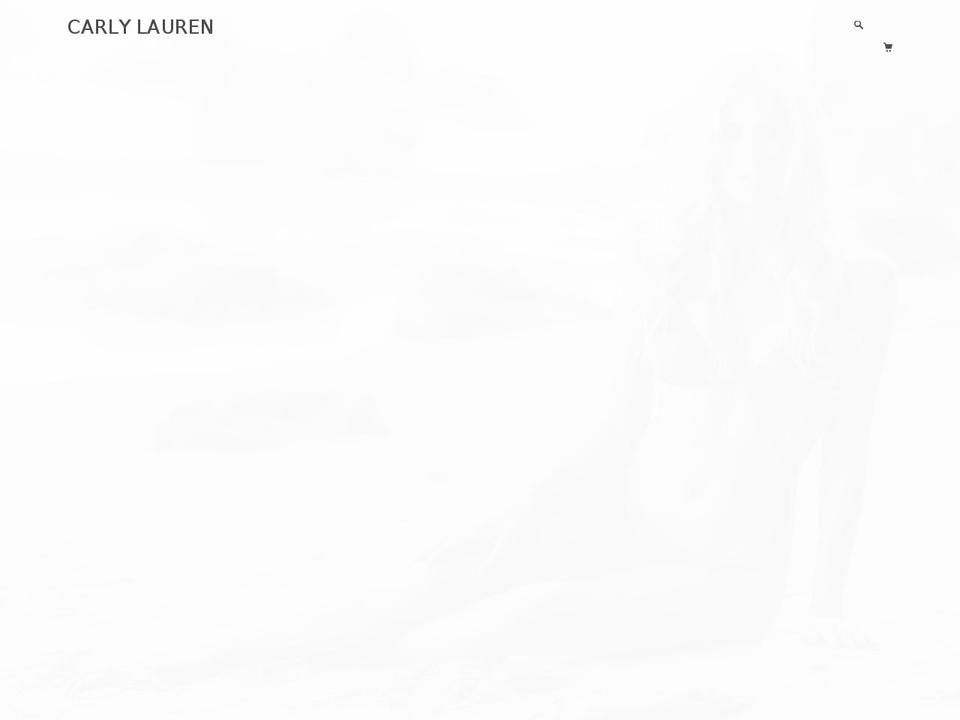 officialcarlylauren.com shopify website screenshot