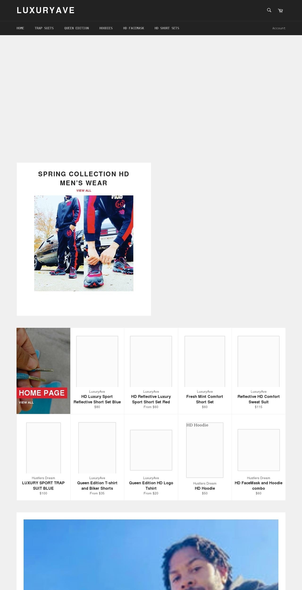 officialhustlersdream.com shopify website screenshot