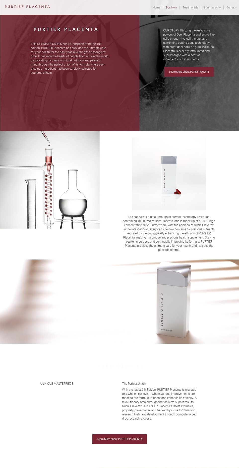 officialpurtier.com — Shopify storefront screenshot