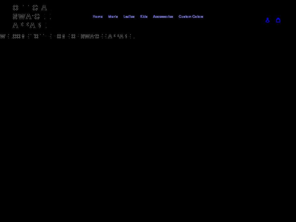 officialswacee.com shopify website screenshot