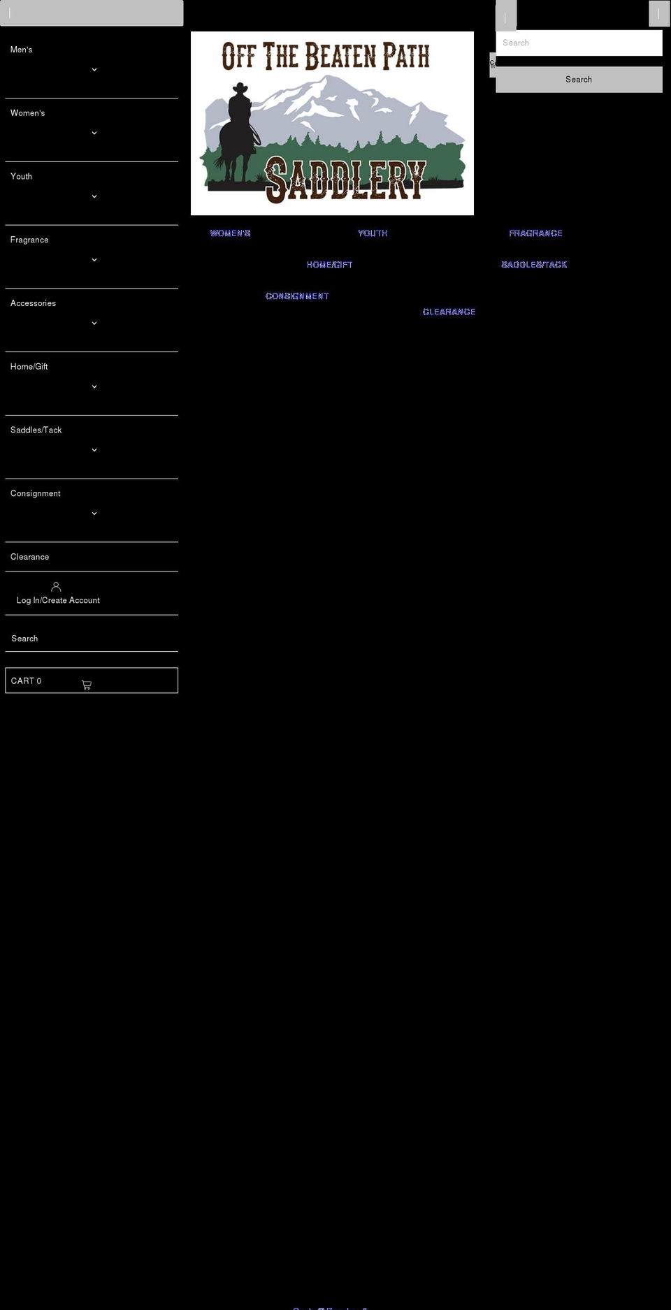 offthebeatenpathtack.com shopify website screenshot