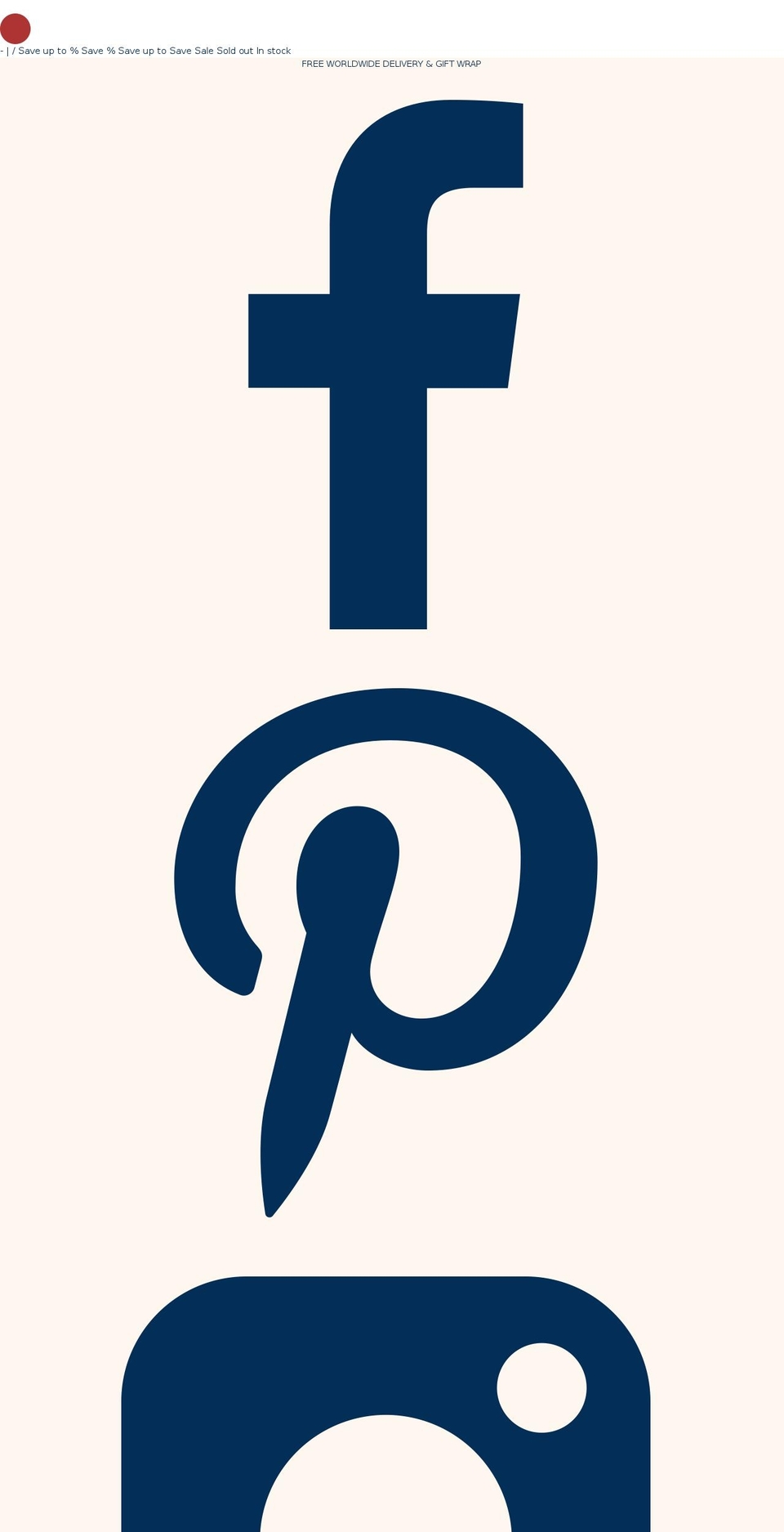 offthemapjewellery.com shopify website screenshot