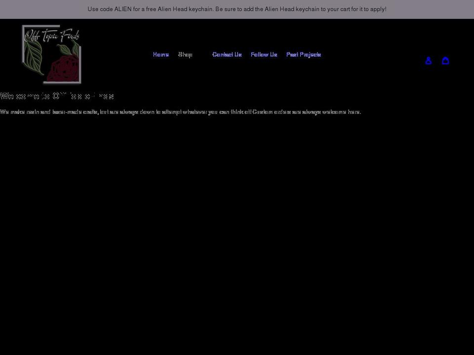 offtopicfinds.com shopify website screenshot