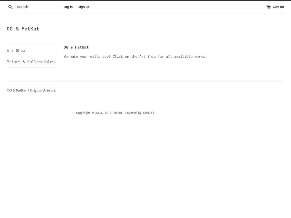 og-fatkat.myshopify.com shopify website screenshot