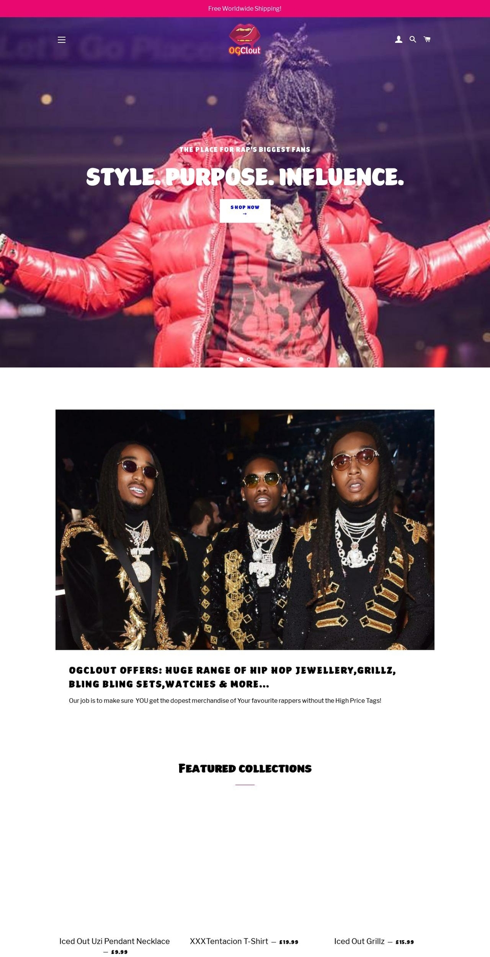ogclout.com shopify website screenshot