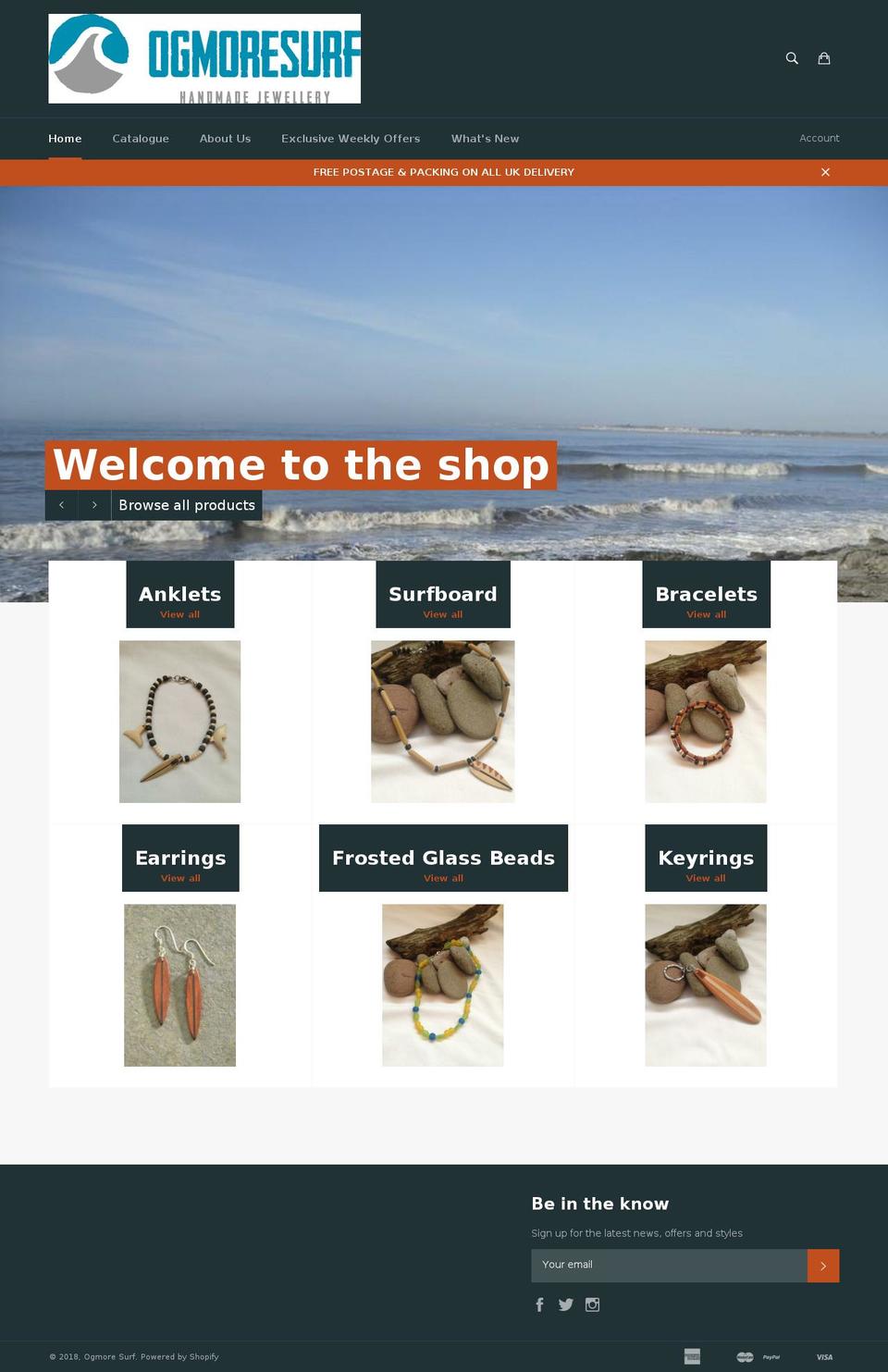 ogmoresurf.com — Shopify storefront screenshot