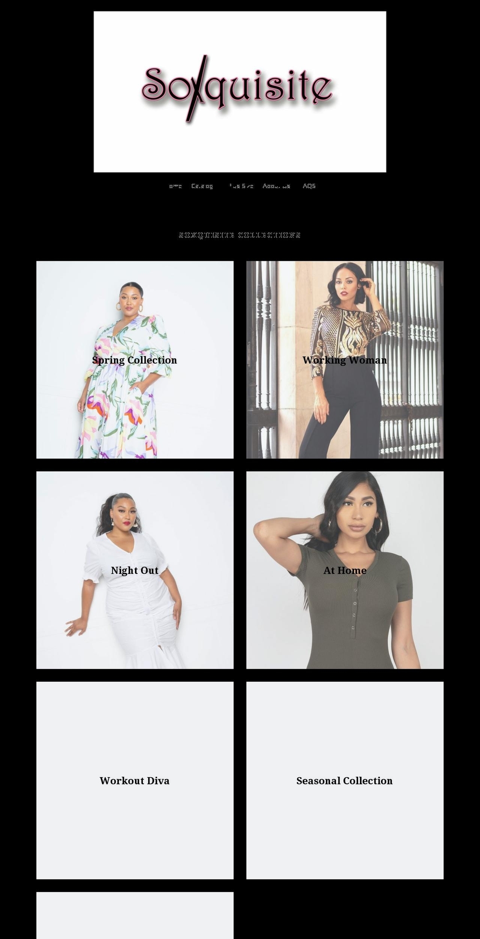 oh-soxquisite.com — Shopify storefront screenshot