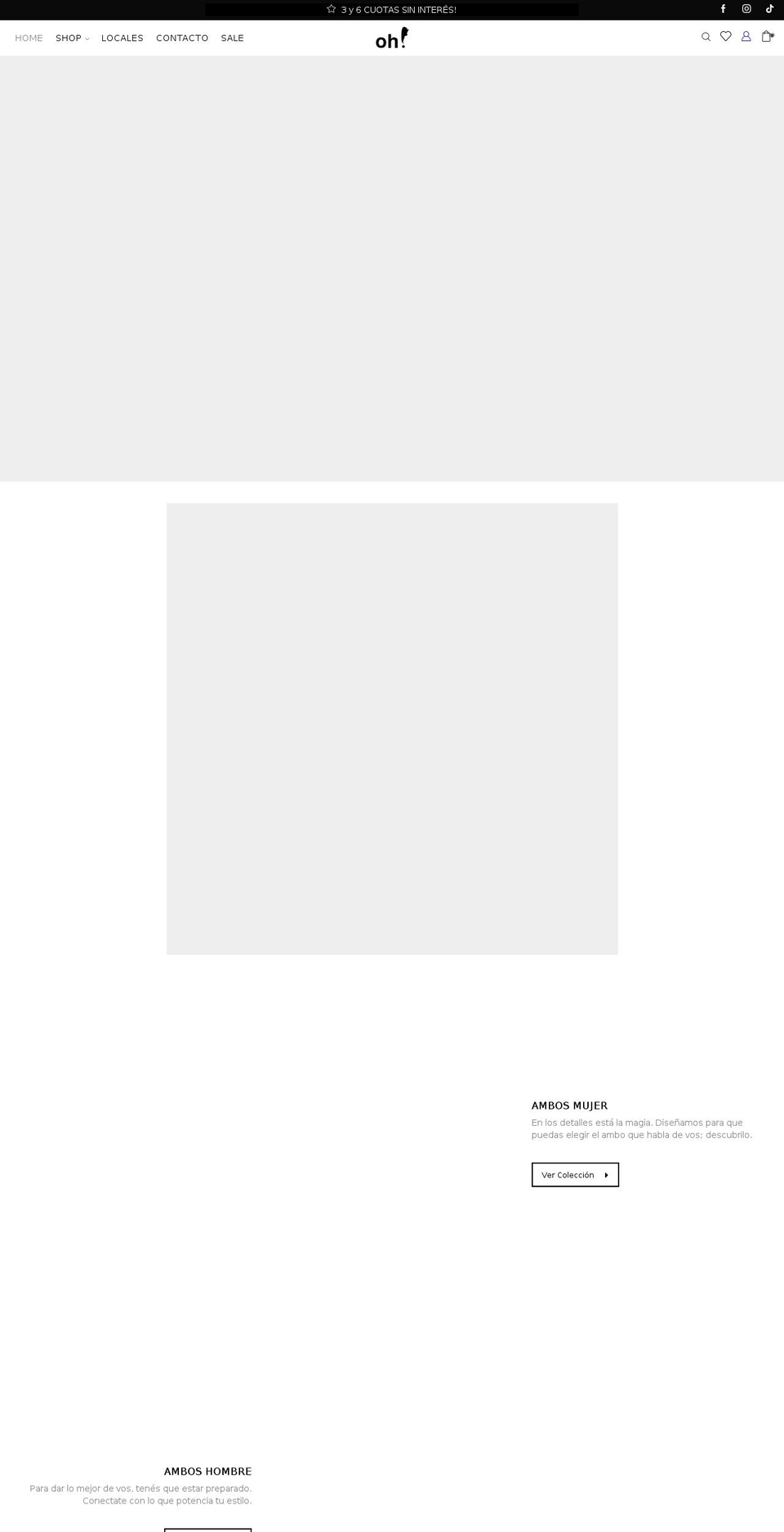 oh-wear.com — Shopify storefront screenshot