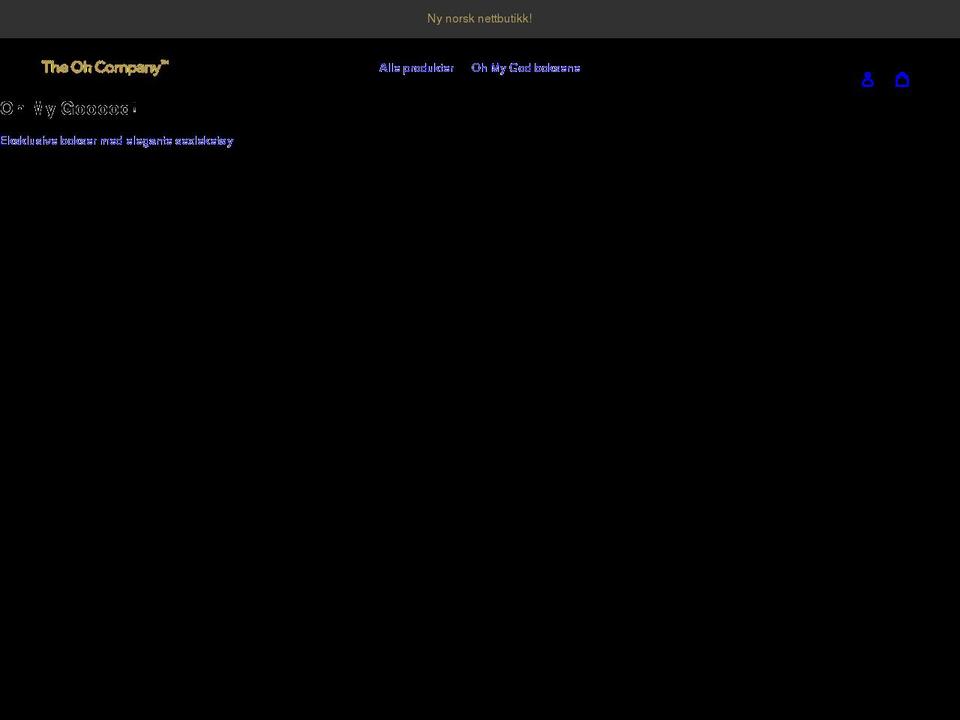 oh.company shopify website screenshot