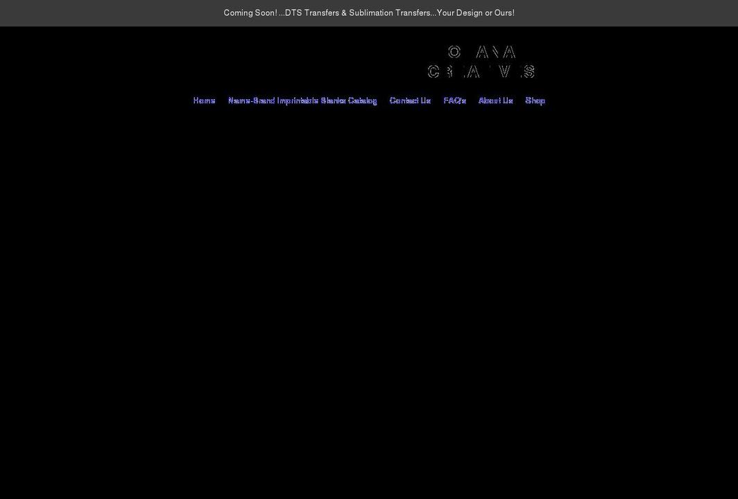ohanacreatives.com shopify website screenshot