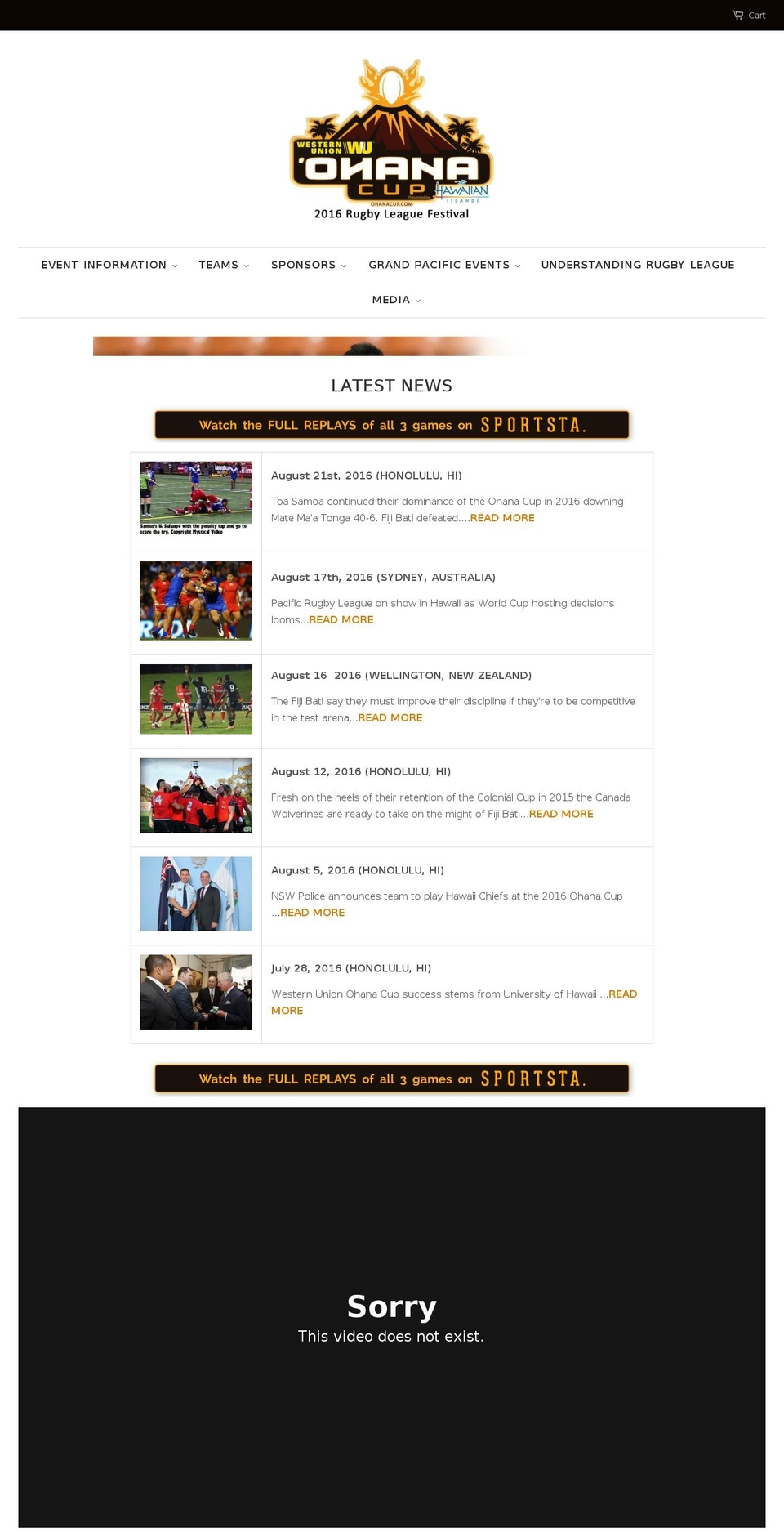 ohanacup.com shopify website screenshot