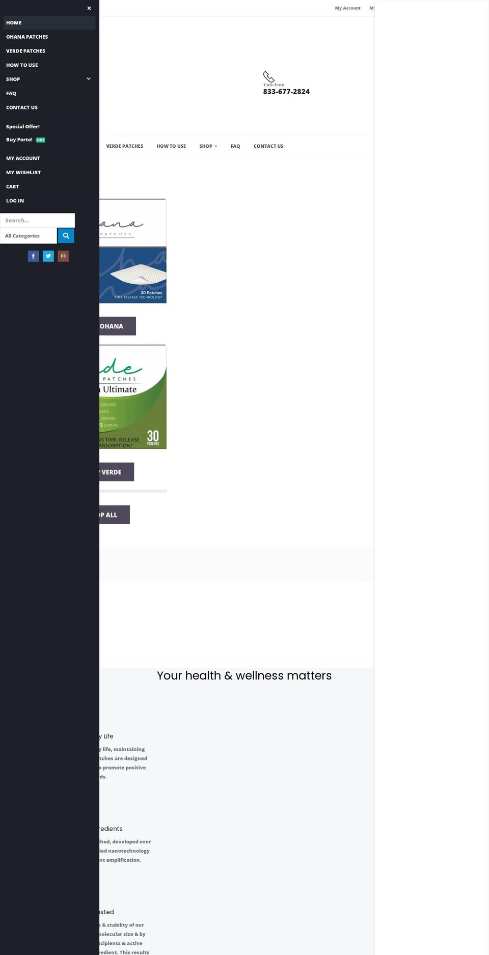 ohanapatch.com — Shopify storefront screenshot