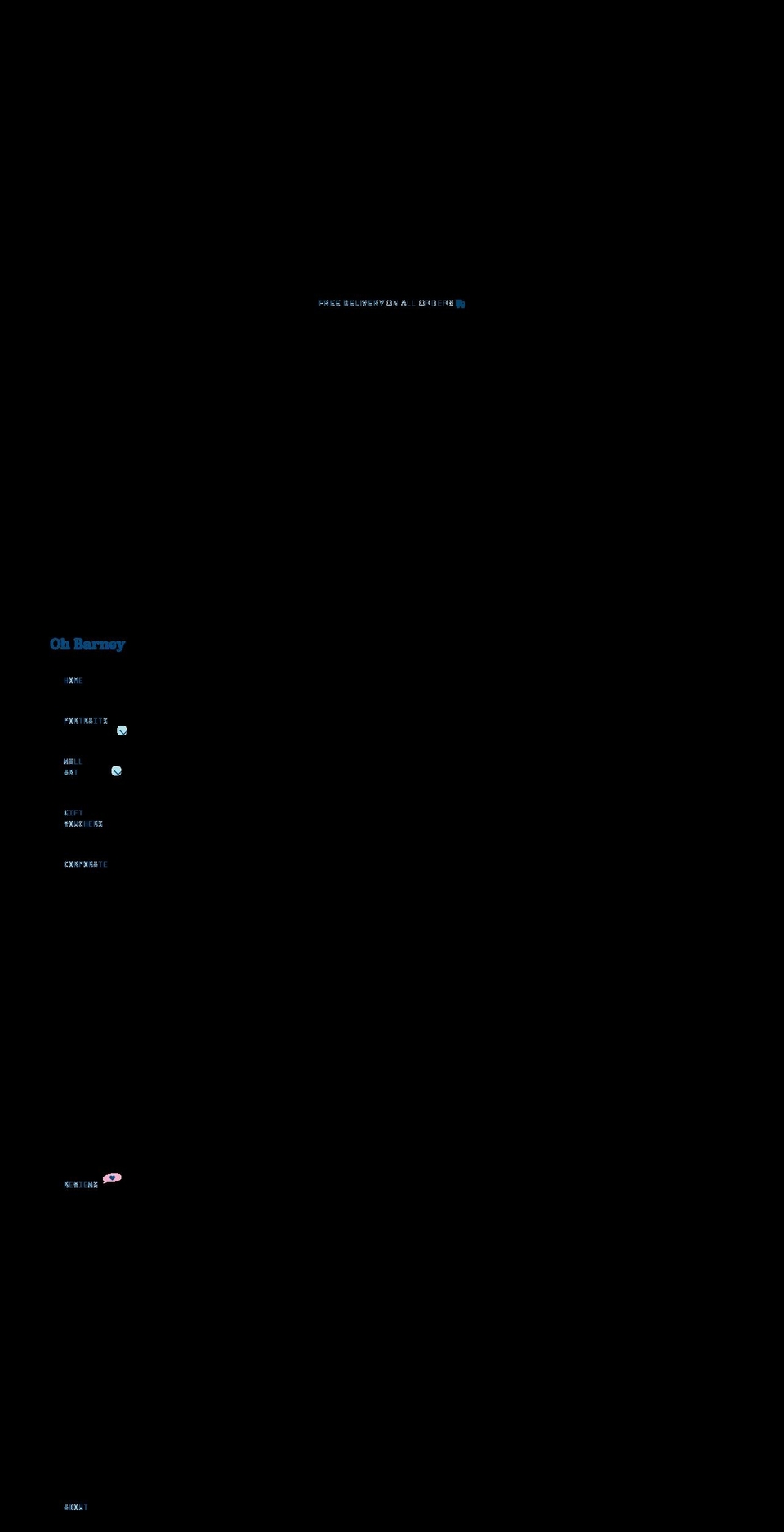 ohbarney.com.au shopify website screenshot