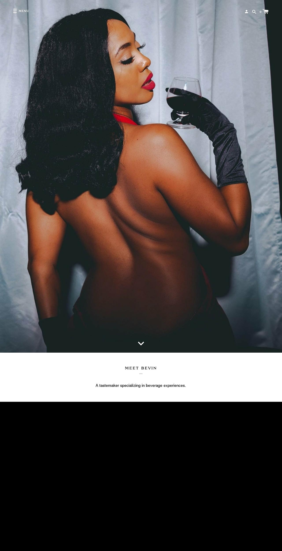 ohbevin.com shopify website screenshot