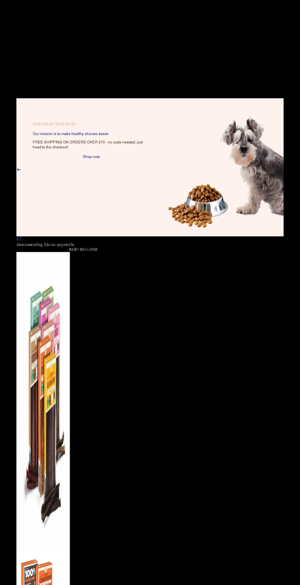 ohdoggy.co.uk shopify website screenshot
