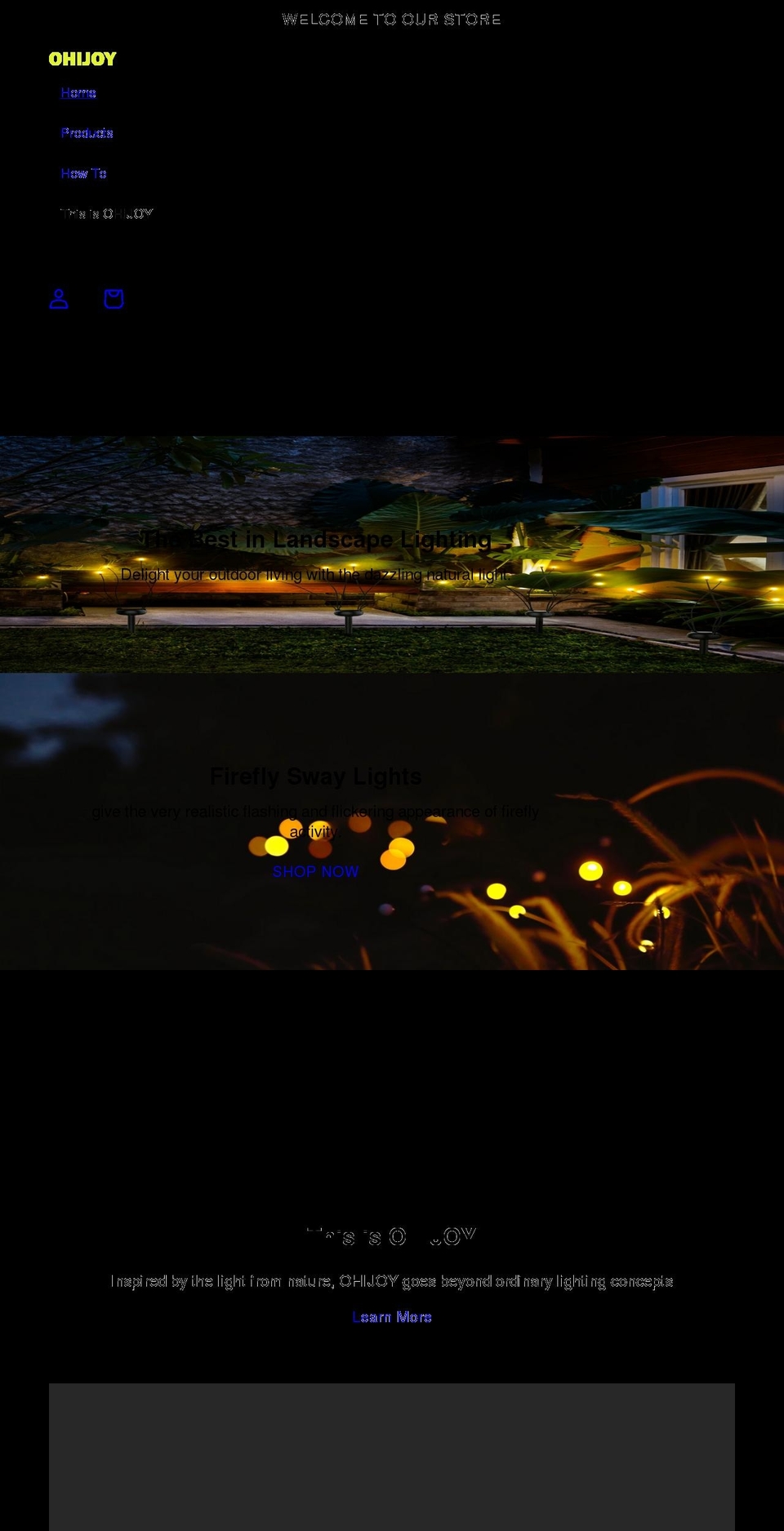 ohijoy.com shopify website screenshot