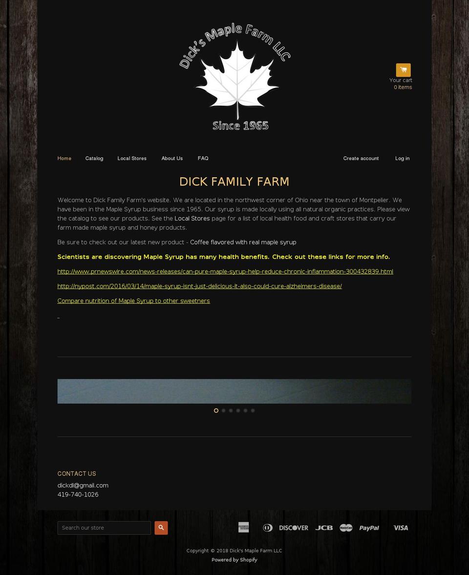 ohio-honey.com shopify website screenshot
