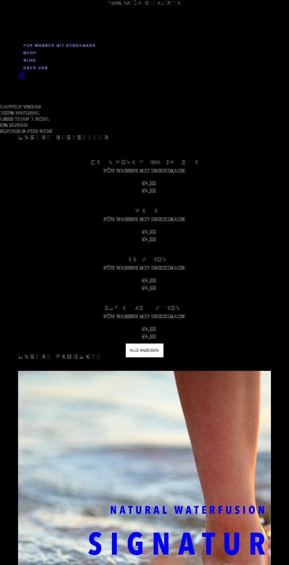 ohlalaqua.com shopify website screenshot