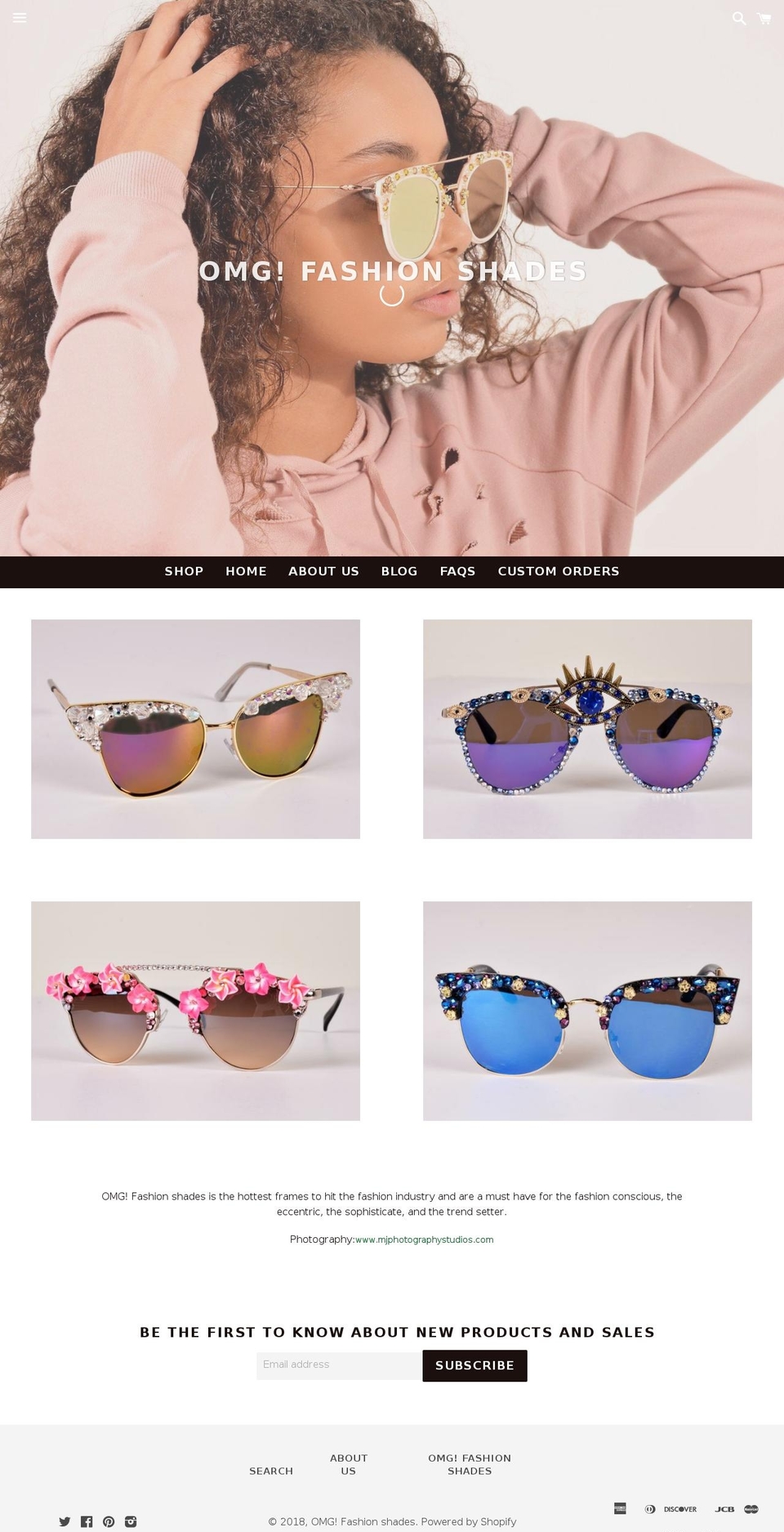 ohmygoshfashion.com — Shopify storefront screenshot