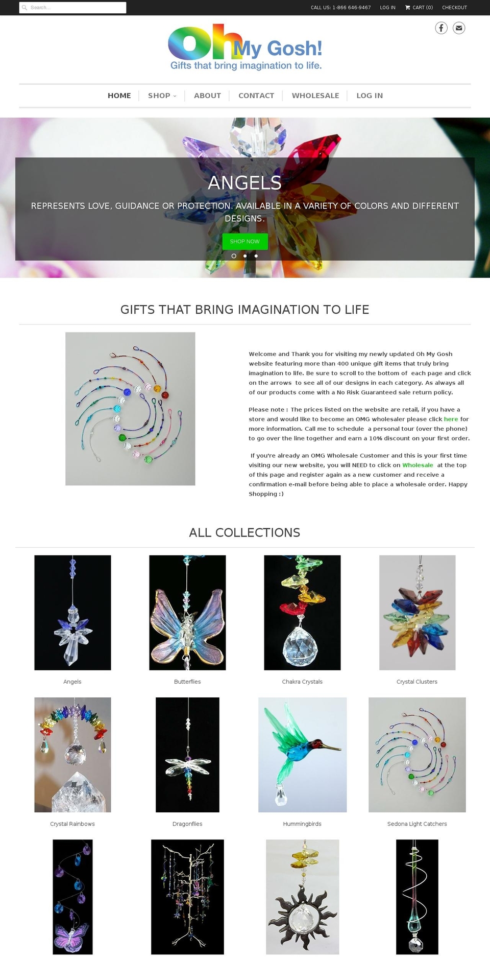 ohmygoshjosh.com shopify website screenshot