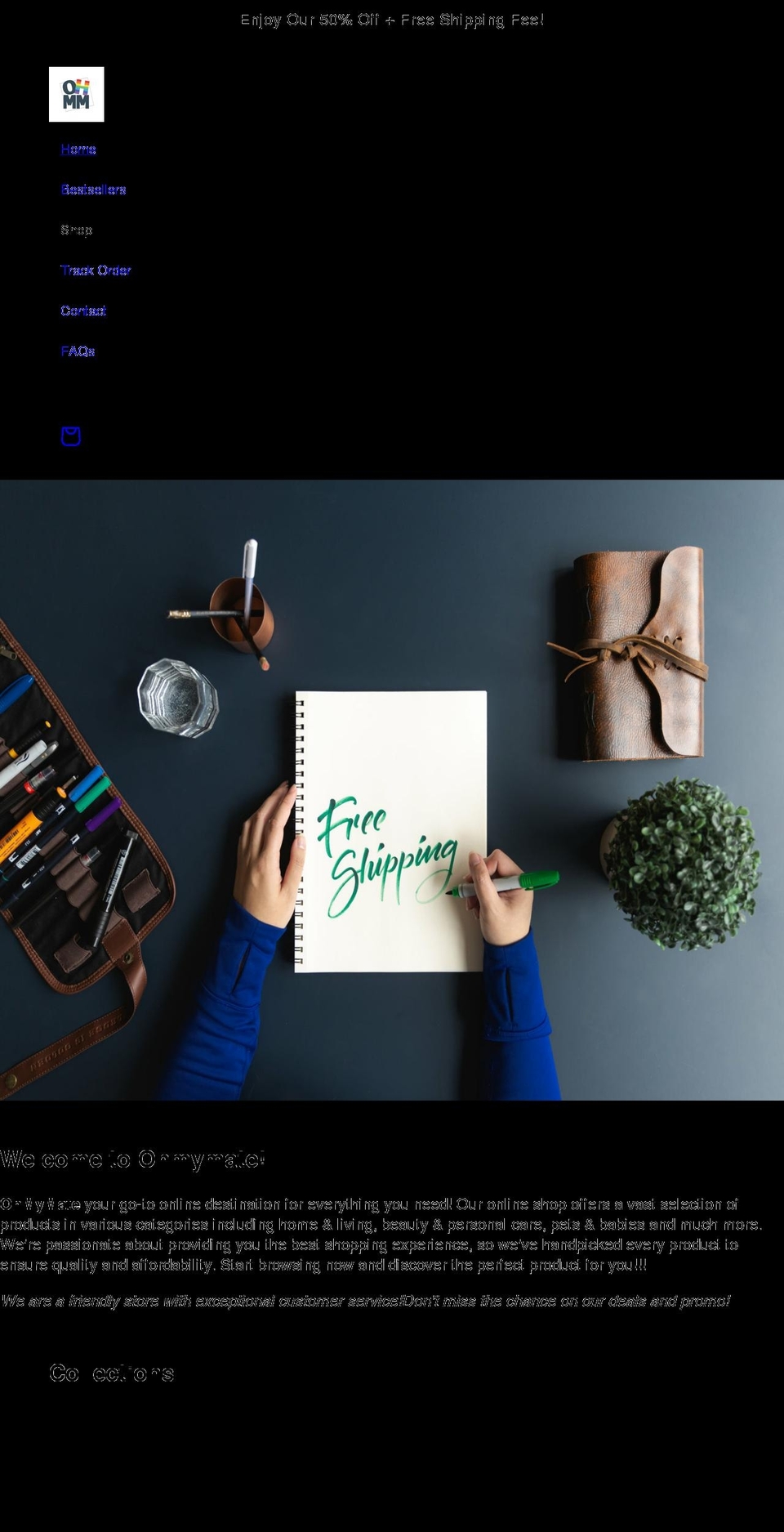 ohmymate.com shopify website screenshot