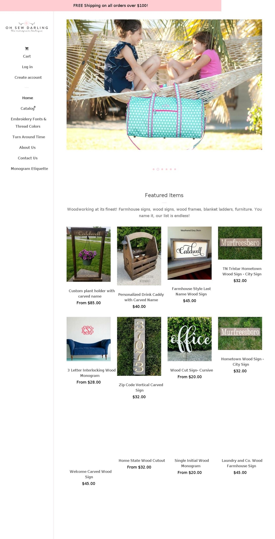 Pop with Installments message Shopify theme site example ohsewdarling.com
