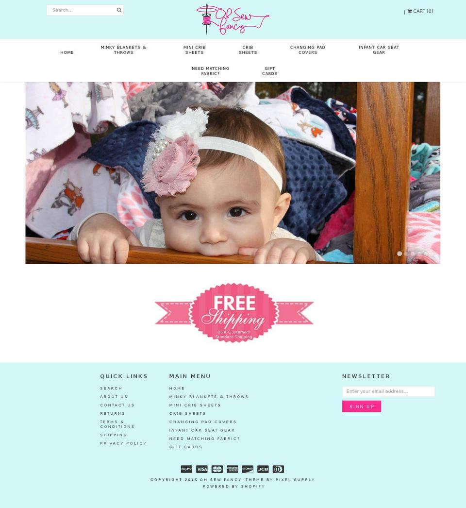 ohsewfancy.net shopify website screenshot