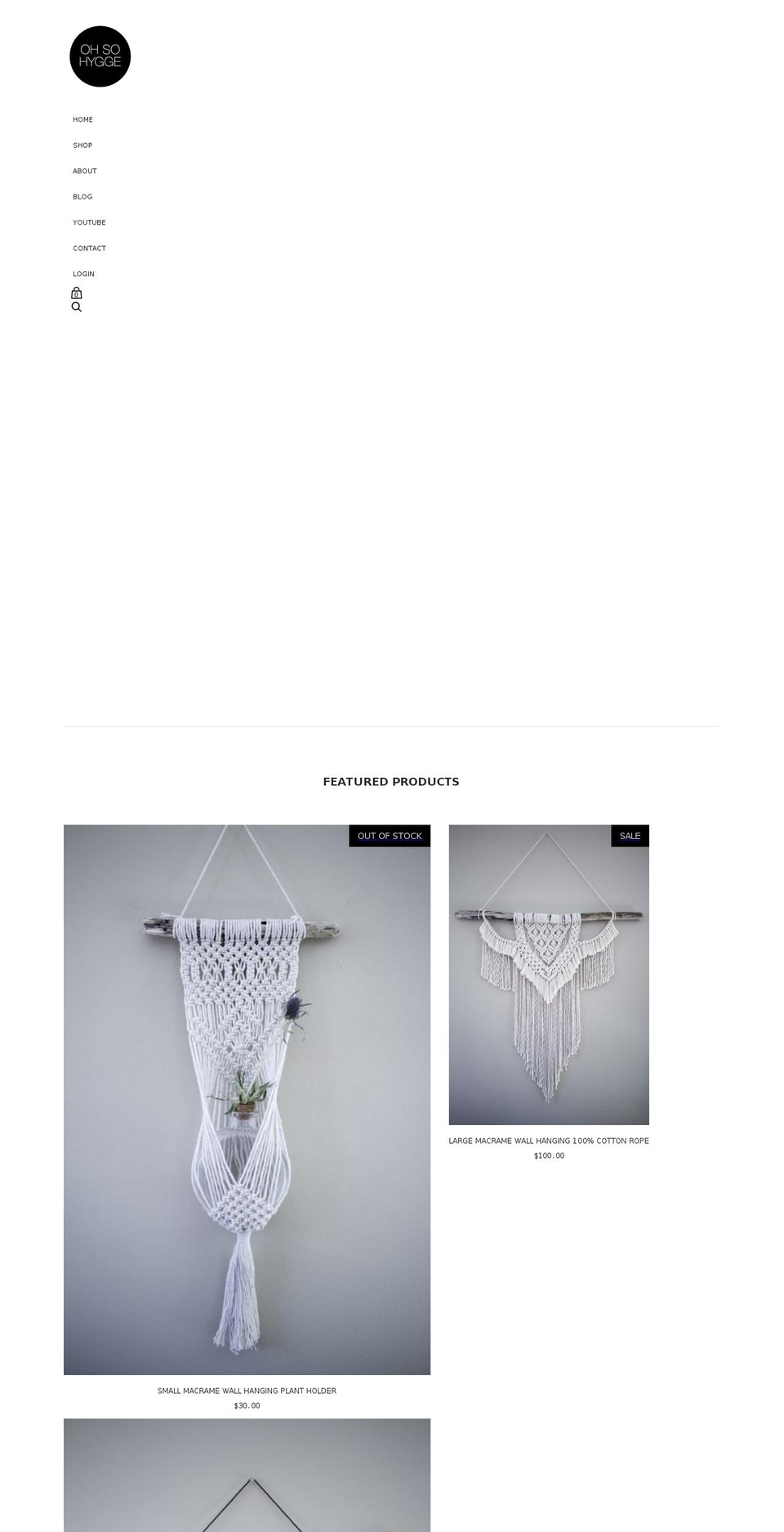 ohsoscandi.com — Shopify storefront screenshot