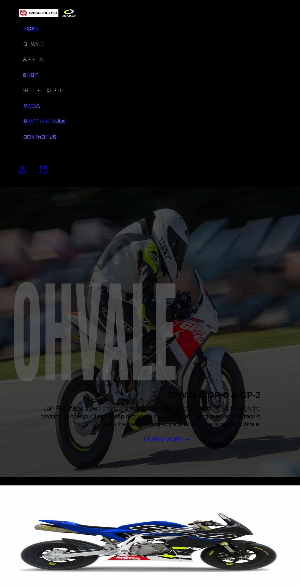 ohvaleusa.com shopify website screenshot