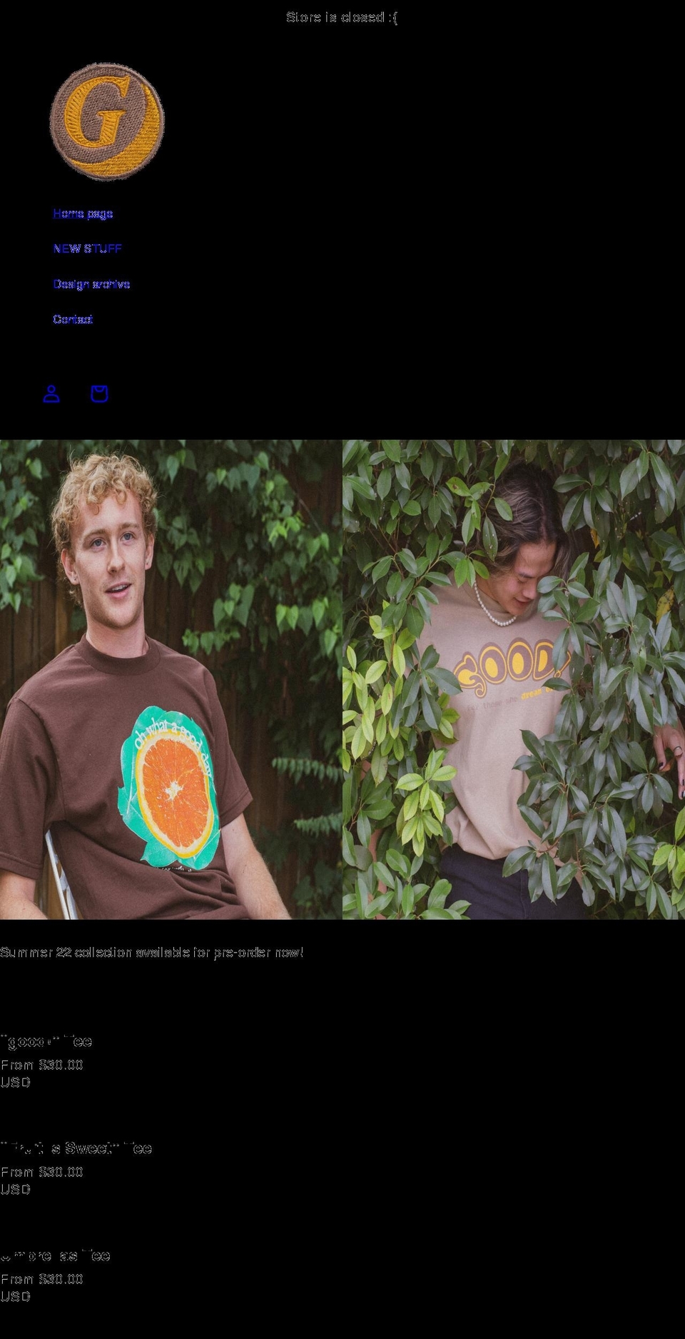 ohwhatagoodday.com shopify website screenshot