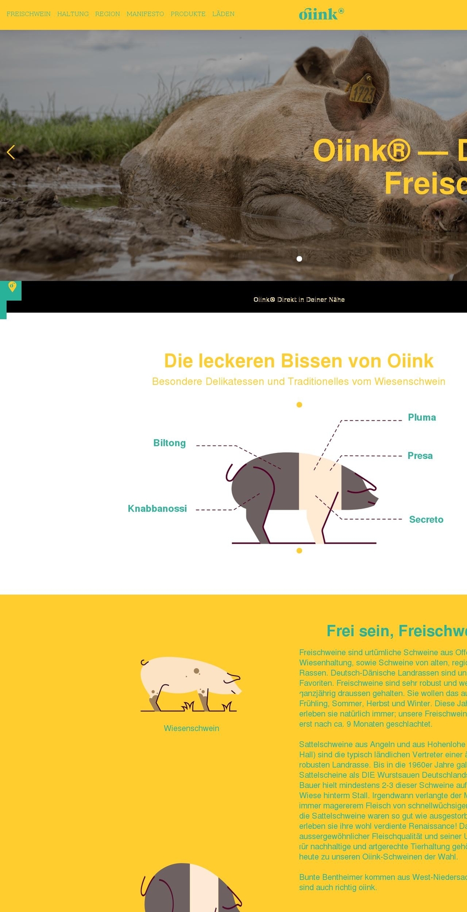 Lionstheme Shopify theme site example oiink.de